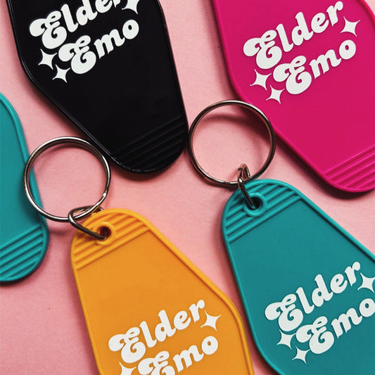 Elder Emo Keyring