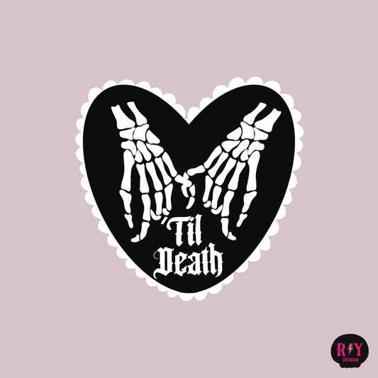 Til Death Sticker