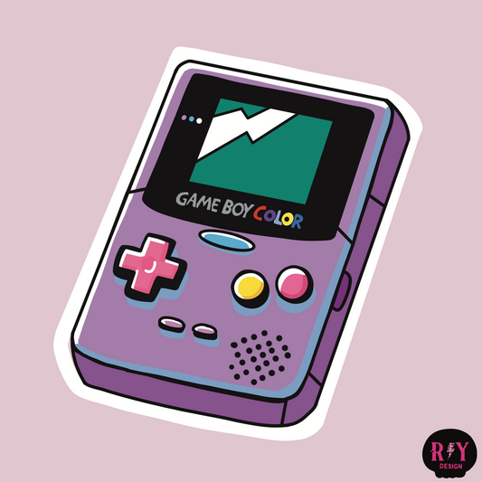 Gameboy 90s Sticker