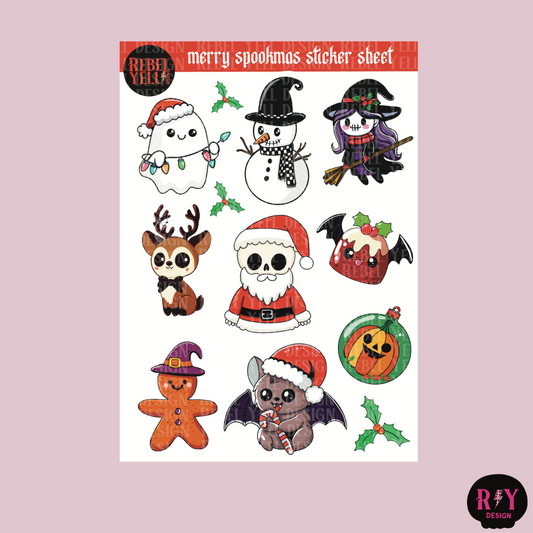 Christmas Sticker Sheet