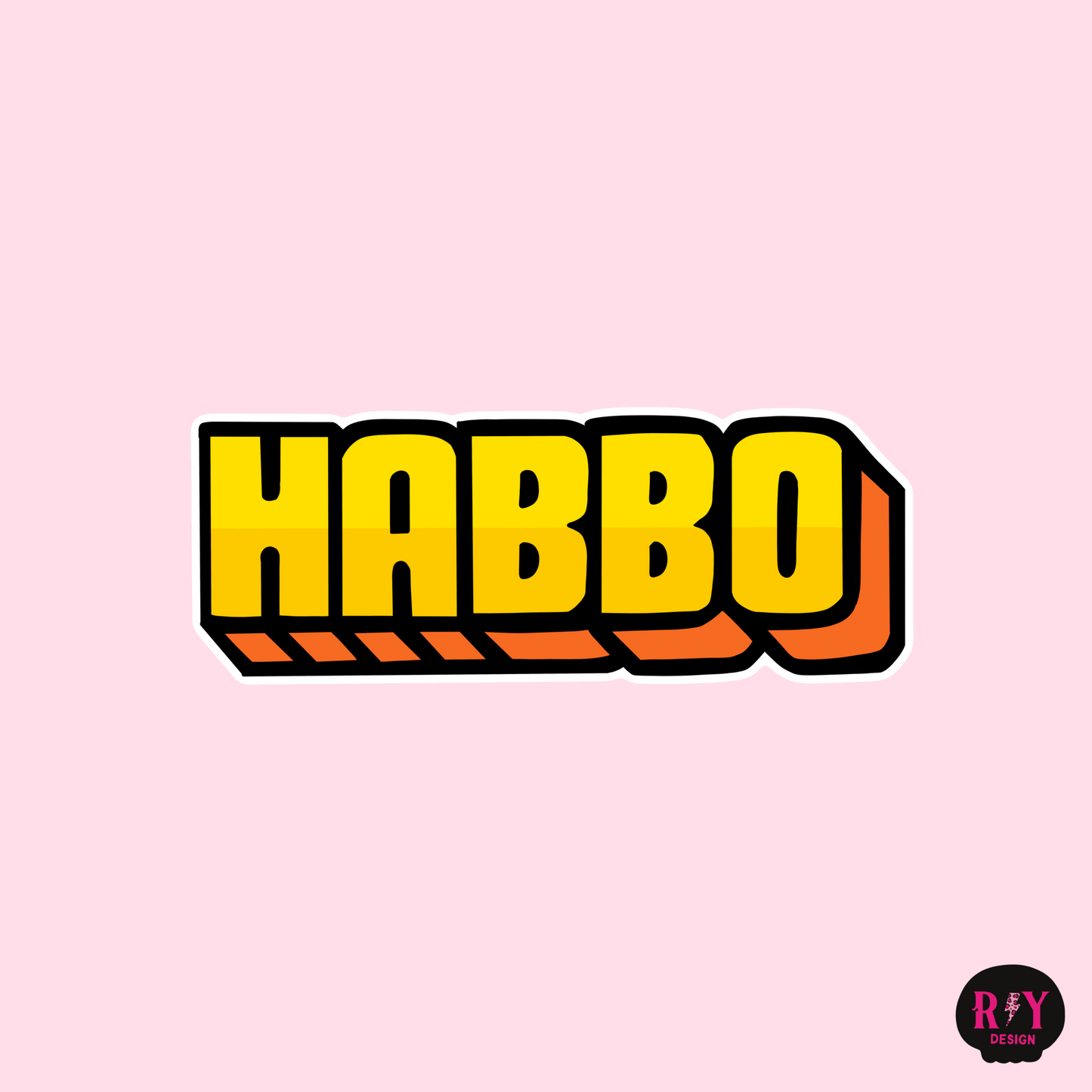 Habbo Hotel Sticker