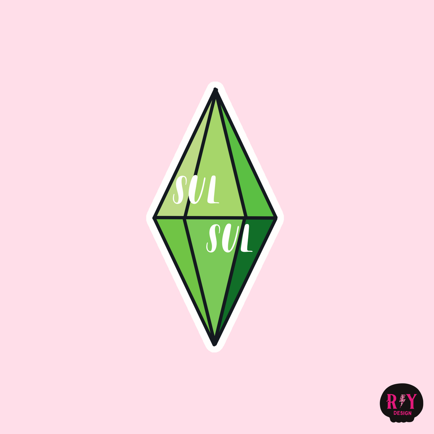 The Sims Plumbob Sticker