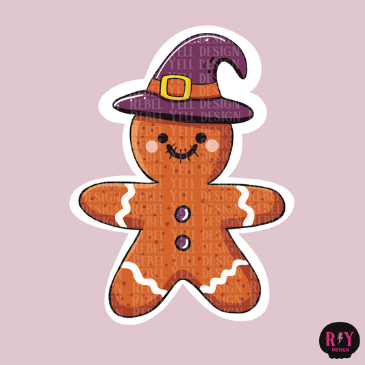 Christmas Gingerbread Sticker