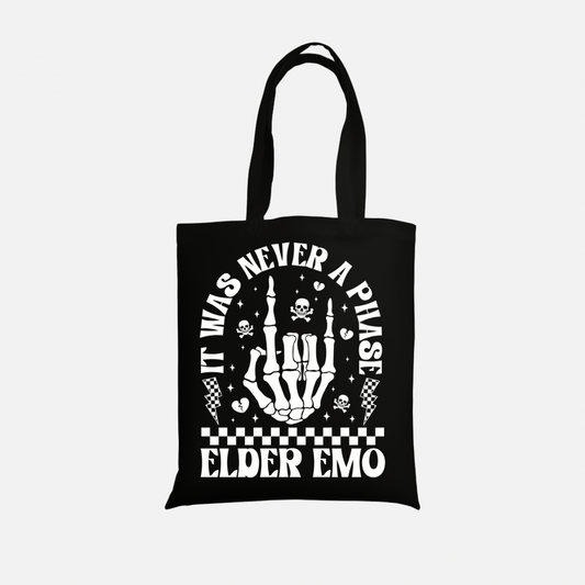 Elder Emo Tote Bag