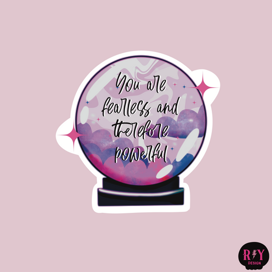 Crystal Ball Empowerment Sticker