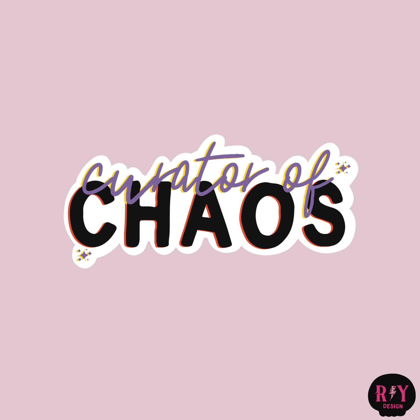 Curator of Chaos Sticker