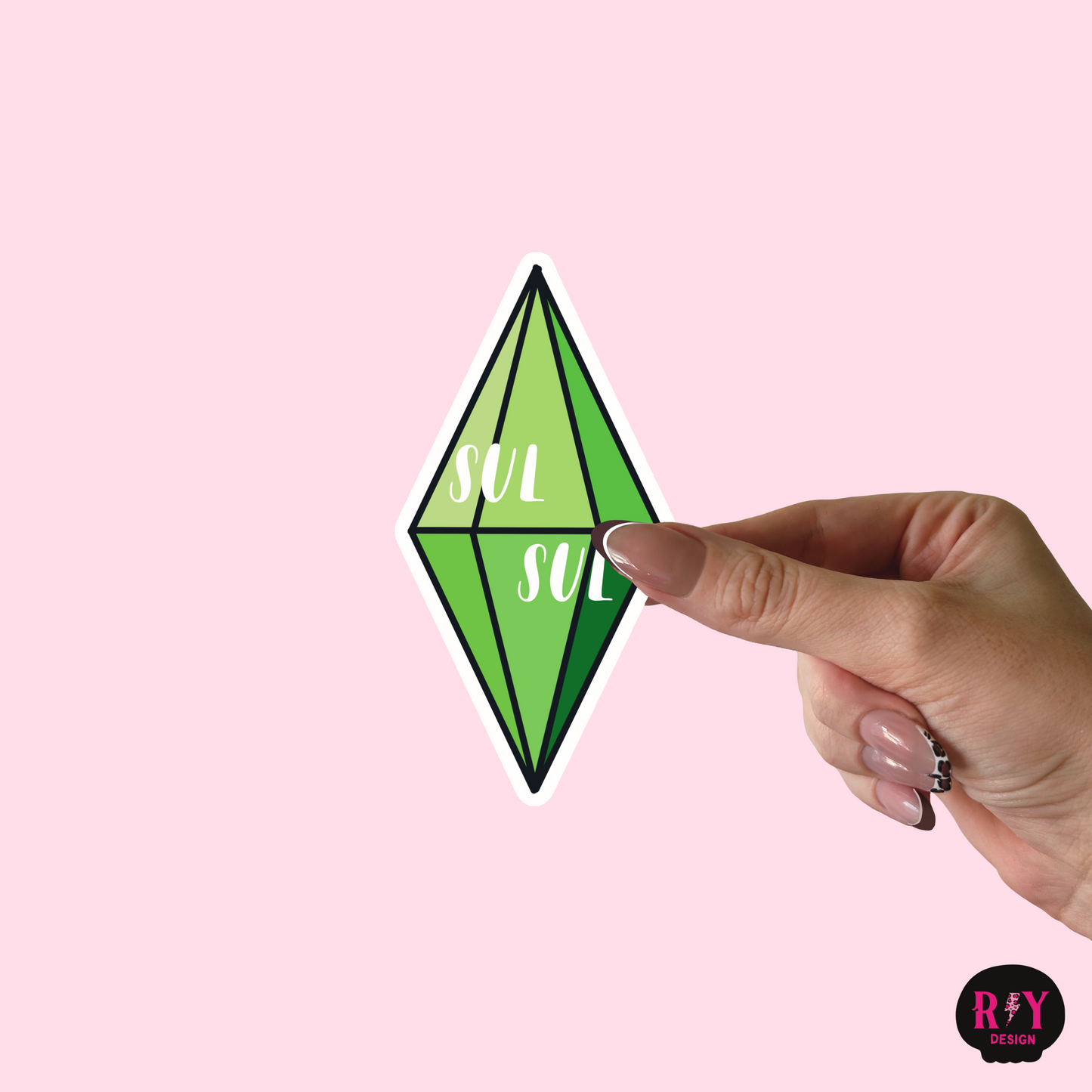 The Sims Plumbob Sticker