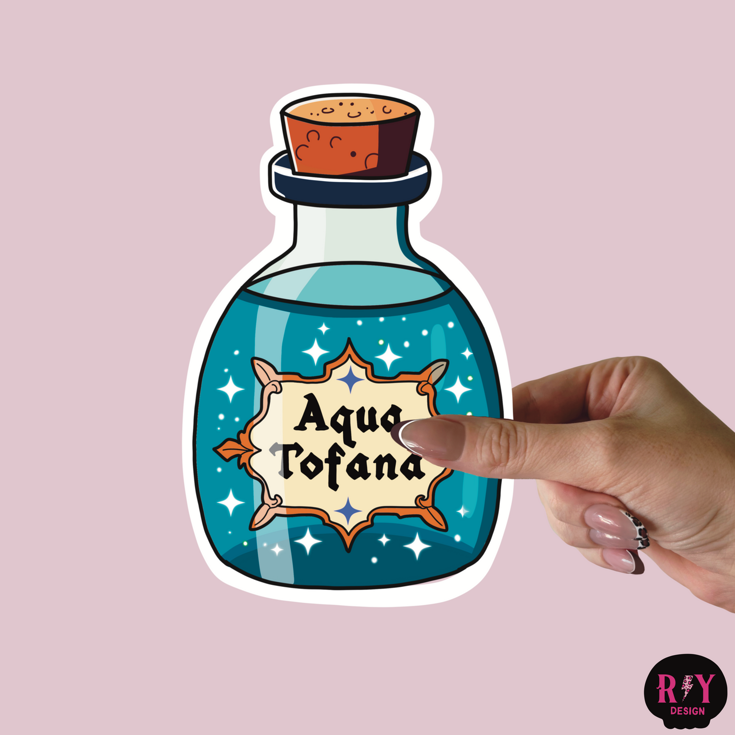 Aqua Tofana Sticker